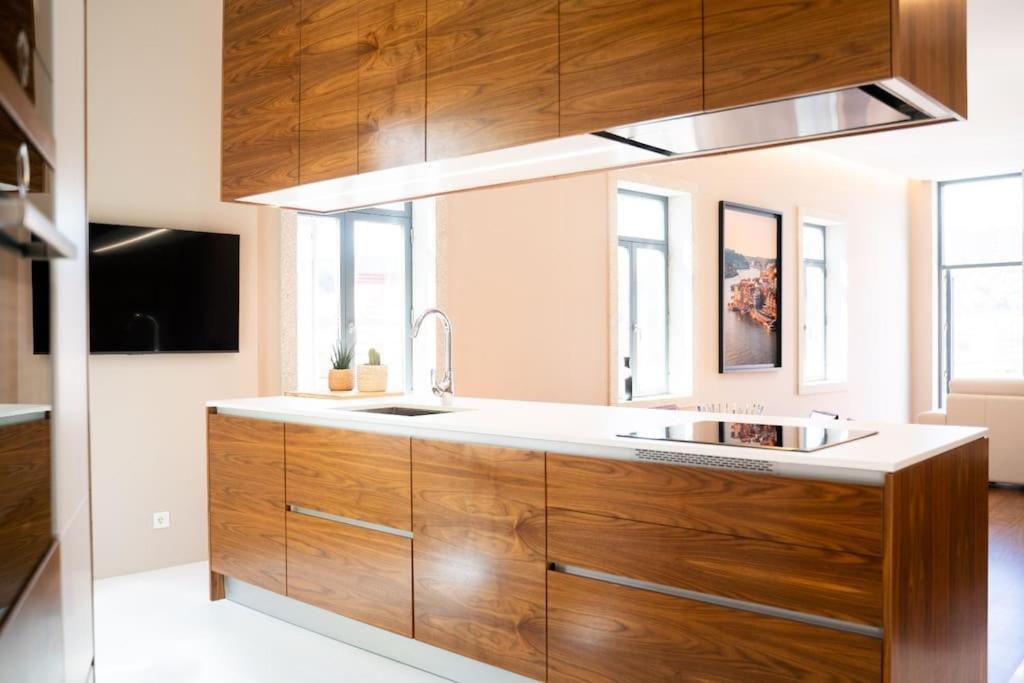 Ferienwohnung D'Ouro Ao Sol - New Luxury Apartament -Adults Only Porto Exterior foto